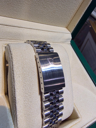 Rolex 36mm Datejust White Dial Fluted Bezel Jubilee Pre-owned Box and Appraisal