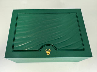 Pre- Owned Datejust 16013 36mm 18k & Ss Jubilce Bracolet Gold Curtain Dial Upraded Saphire Crystal . Rolex Box
