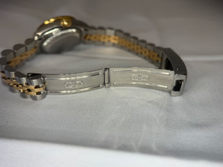 Pre- Owned Datejust 69173 | 18k & SS Jubilee Bracelet | Upgraded MOP & Diamond Dial | Upgraded Diamond Bezel | ROLEX BOX