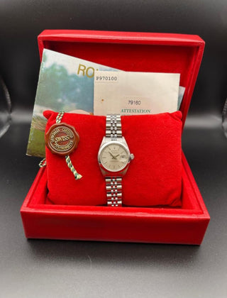 Rolex Oyster Perpetual Lady Date 79160 Like New Pre-owned Full Set