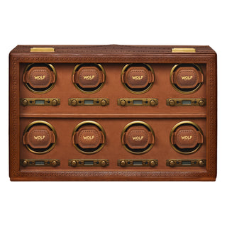 Wolf Brogue 8 Piece Watch Winder
Burnished Brown
Item no: 440806