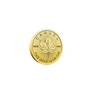 1 gram MapleGram Single Gold Coin | Royal Canadian Mint