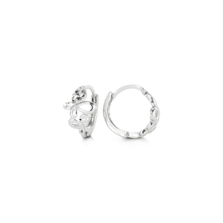 Butterfly Huggie Earrings