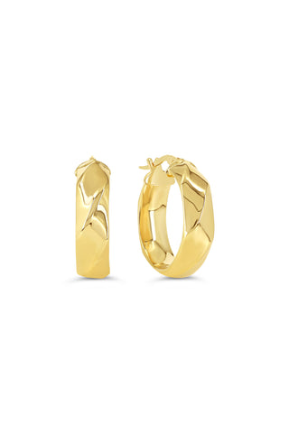 Twisted Hoop Earrings