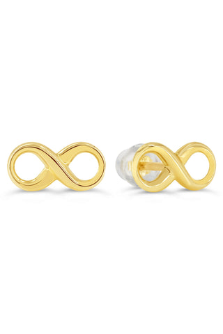 Infinity Stud Earrings