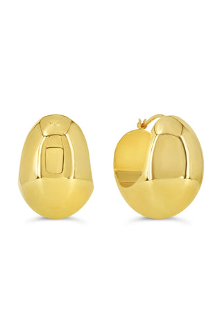 Sphere Chucky Hoop Earrings