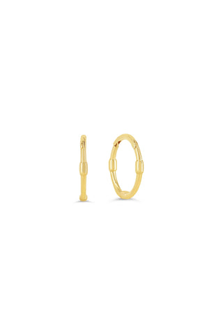 Thin Endless Huggie Earrings