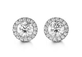 Halo Stud Earrings