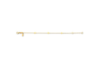 10K Gold Multi Cross Bracelet