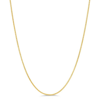 Adjustable Snake Chain - 10k Gold, White Gold