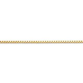 Adjustable Box Chains - Yellow Gold
