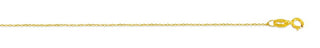 Rolo Chains, 0.6MM - Rose Gold, 14"