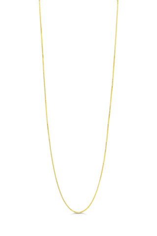 Box Chains,  0.7MM - Yellow Gold, 2021a
