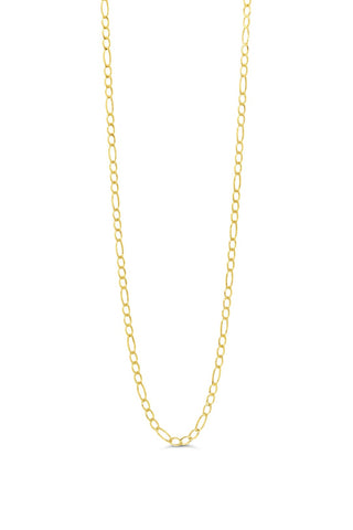 Figaro Chains, 2.5MM - Yellow Gold, 2110