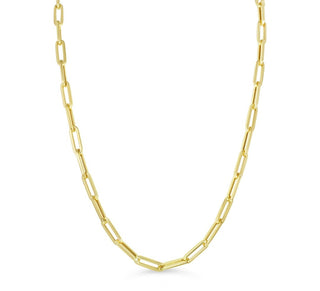 Hollow Paperclip Chain, 5.3MM