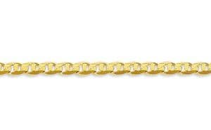 Gentle Marine Chains, 2.7MM - Yellow Gold, 22"