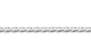 Gentle Marine Chains, 2.7MM - White Gold, 18"