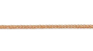 Wheat Chain, 1MM - Rose Gold, 16"