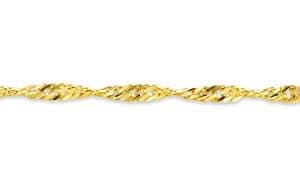 Singapore Chains, 1.3MM - , 18"
