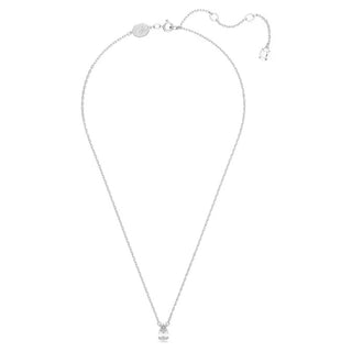 Swarovski Stilla pendant Pear cut, White, Rhodium plated 5636708
