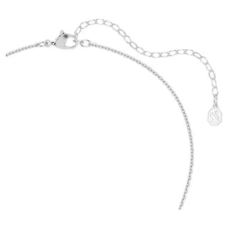 Swarovski Sublima pendant, Round cut, White, Rhodium plated 5738246