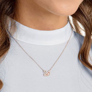 SWAROVSKI SS SWAN:NECKLACE CZMO/ROS 5469989