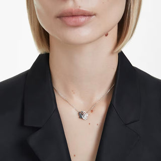 Swarovski - Swan pendant, Swan, Black, Rhodium plated 5705721