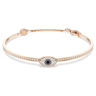 Swarovski Symbolica bangle, Eye, Multicolored, Rose gold-tone plated 5736985