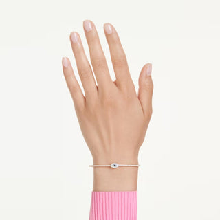 Swarovski Symbolica bangle, Eye, Multicolored, Rose gold-tone plated 5736985