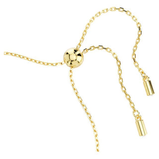 Swarovski - Symbolica bracelet, Clover, evil eye and horseshoe, Blue, Gold-tone plated - 5692162
