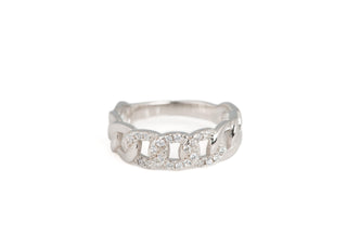 925 Silver Cubic Zirconia Ring