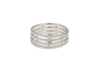 925 Silver Cubic Zirconia Ring