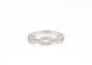 925 Silver Cubic Zirconia Ring