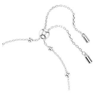Una Angelic bracelet, Round cut, White, Rhodium plated 5733196