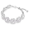 Una Angelic Bracelet White, Rhodium plated 5735343
