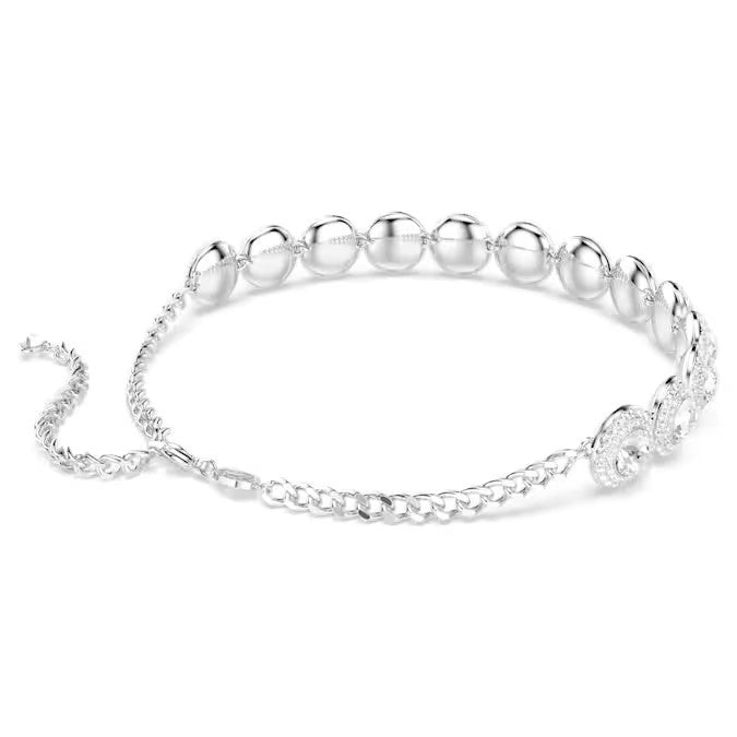 Swarovski Una Angelic choker White, Rhodium plated 5733194