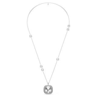 Swarovski Una Angelic pendant and brooch Cushion cut, White, Mixed plating 5751324
