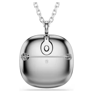 Swarovski Una Angelic pendant and brooch Cushion cut, White, Mixed plating 5751324