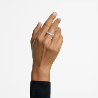 Anillo Swarovski Constella Pavé, blanco, baño de rodio - 5642609