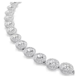 Swarovski Una Angelic set, Round cut, White, Rhodium plated 5367853