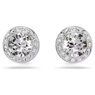 Swarovski Una Angelic set, Round cut, White, Rhodium plated 5367853