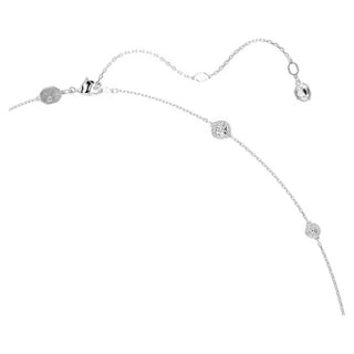 Una Angelic Strandage, Round cut, White, Rhodium plated -  5733197