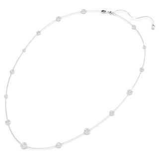 Una Angelic Strandage, Round cut, White, Rhodium plated -  5733197