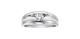 10K White Gold Men’s 0.30 ct. Diamond Ring – Q6N