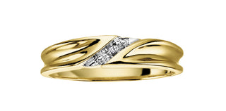10K Yellow Gold Men’s Diamond Ring