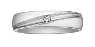 10K White Gold Men’s Diamond Ring