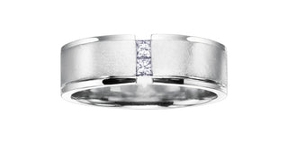 10K White Gold Men’s Diamond Ring