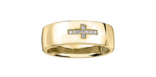10K Yellow Gold Men’s Diamond Ring