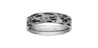 14K White Gold Men’s Diamond Ring