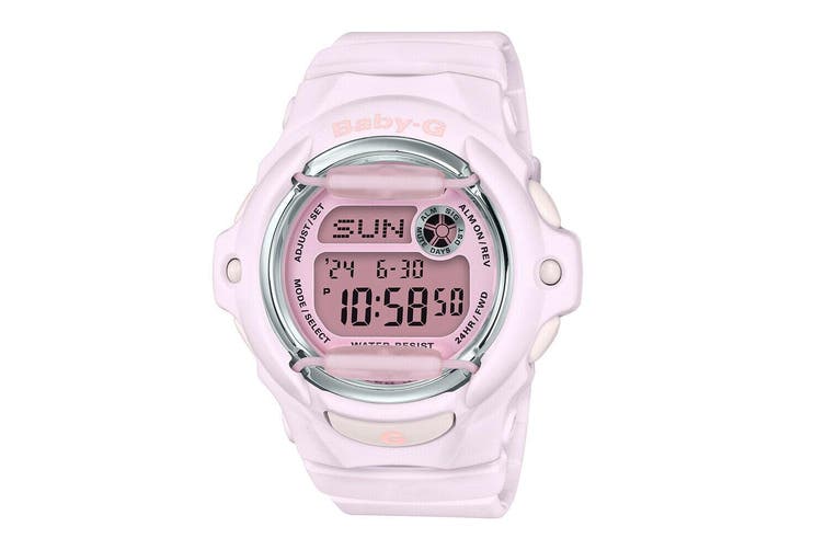 Casio Baby G Reloj digital de moda de verano rosa purpura BG169M 4 Dana Dow Jewellers